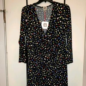 Anne Klein multi-colored dress